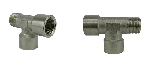 Hydraulic T-shaped fittings